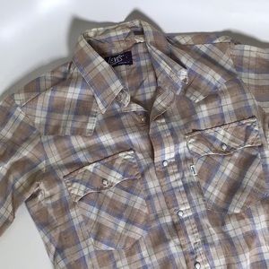 Vintage Levi’s regular fit small flannel style